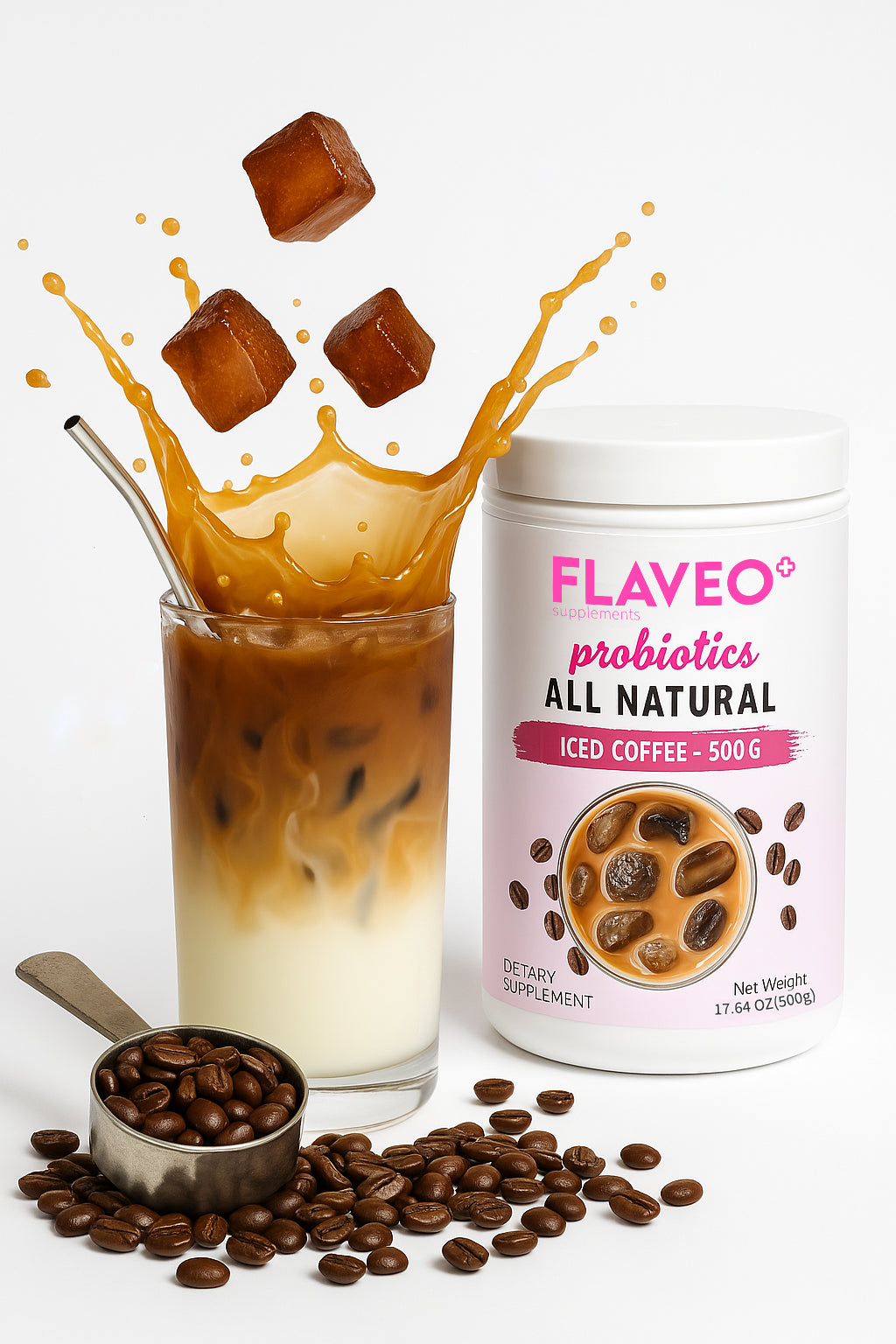 FLAVEO Eiskaffee Probiotika