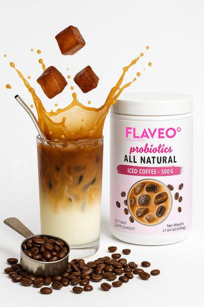 FLAVEO Eiskaffee Probiotika