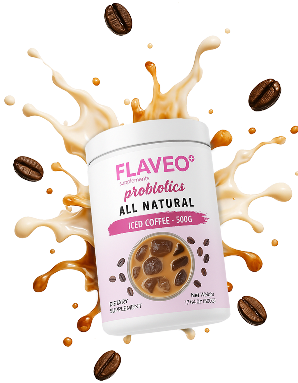 FLAVEO Eiskaffee Probiotika
