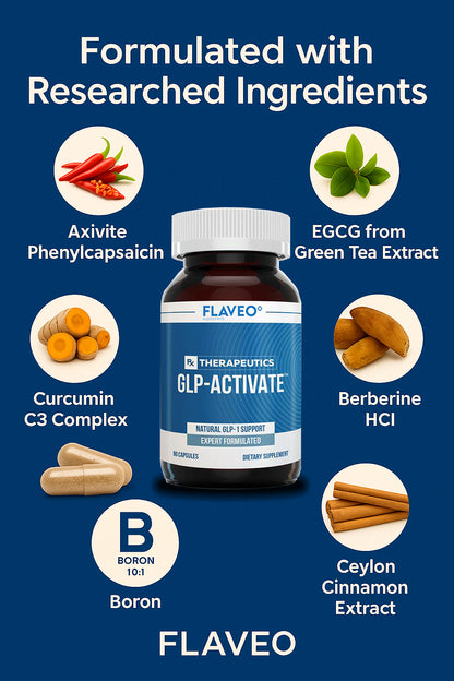 FLAVEO GLP-Activate : complément alimentaire de soutien GLP-1