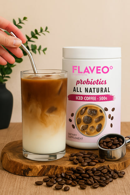 FLAVEO Eiskaffee Probiotika