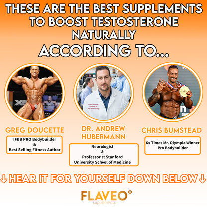 FLAVEO Turkesterone & Tongkat Ali Supplement - 1000mg